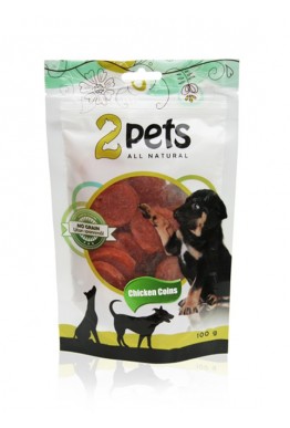 2pets Dogsnack Chicken coins