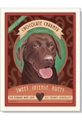 Labrador kort - Chocolate Charmer