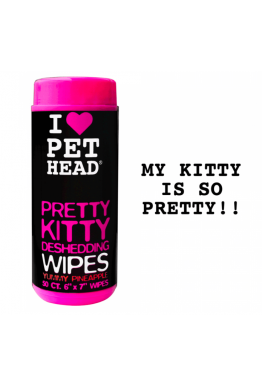 Pet Head Pretty Kitty Wipes - våtservietter