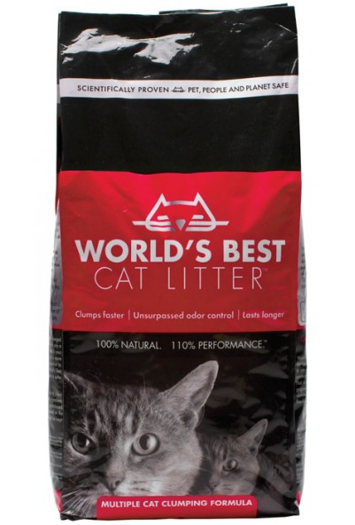 World´s Best Cat Litter 12,7 kg Rød